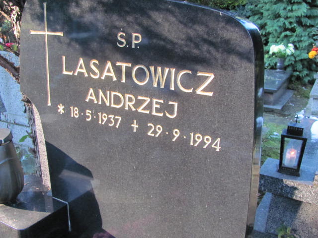 Andrzej LASATOWICZ 1937 Bielsko-Biała - Grobonet - Wyszukiwarka osób pochowanych