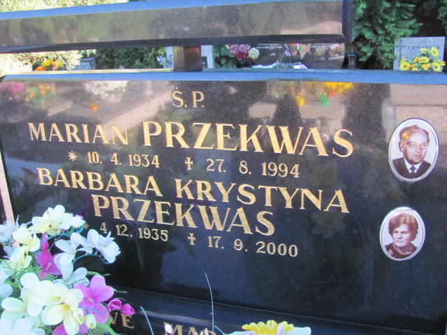 Marian PRZEKWAS 1934 Bielsko-Biała - Grobonet - Wyszukiwarka osób pochowanych