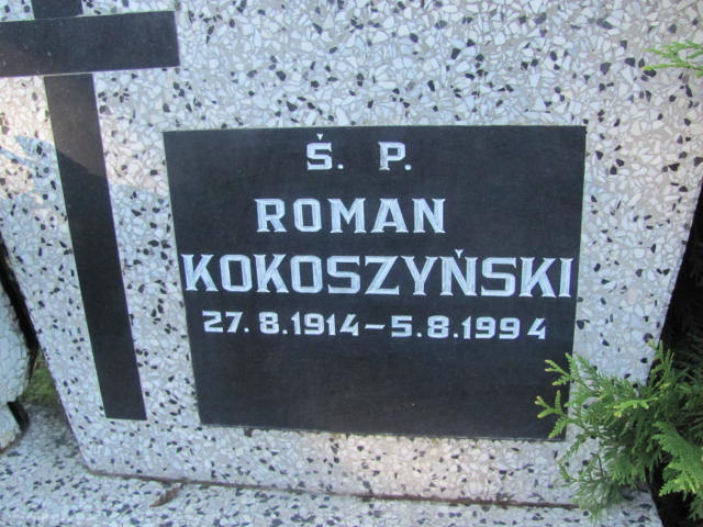 Roman KOKOSZYŃSKI 1914 Bielsko-Biała - Grobonet - Wyszukiwarka osób pochowanych