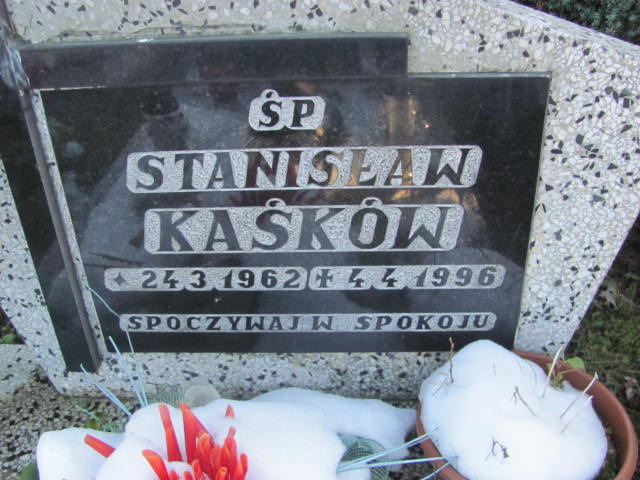 Stanisław KAŚKÓW 1962 Bielsko-Biała - Grobonet - Wyszukiwarka osób pochowanych