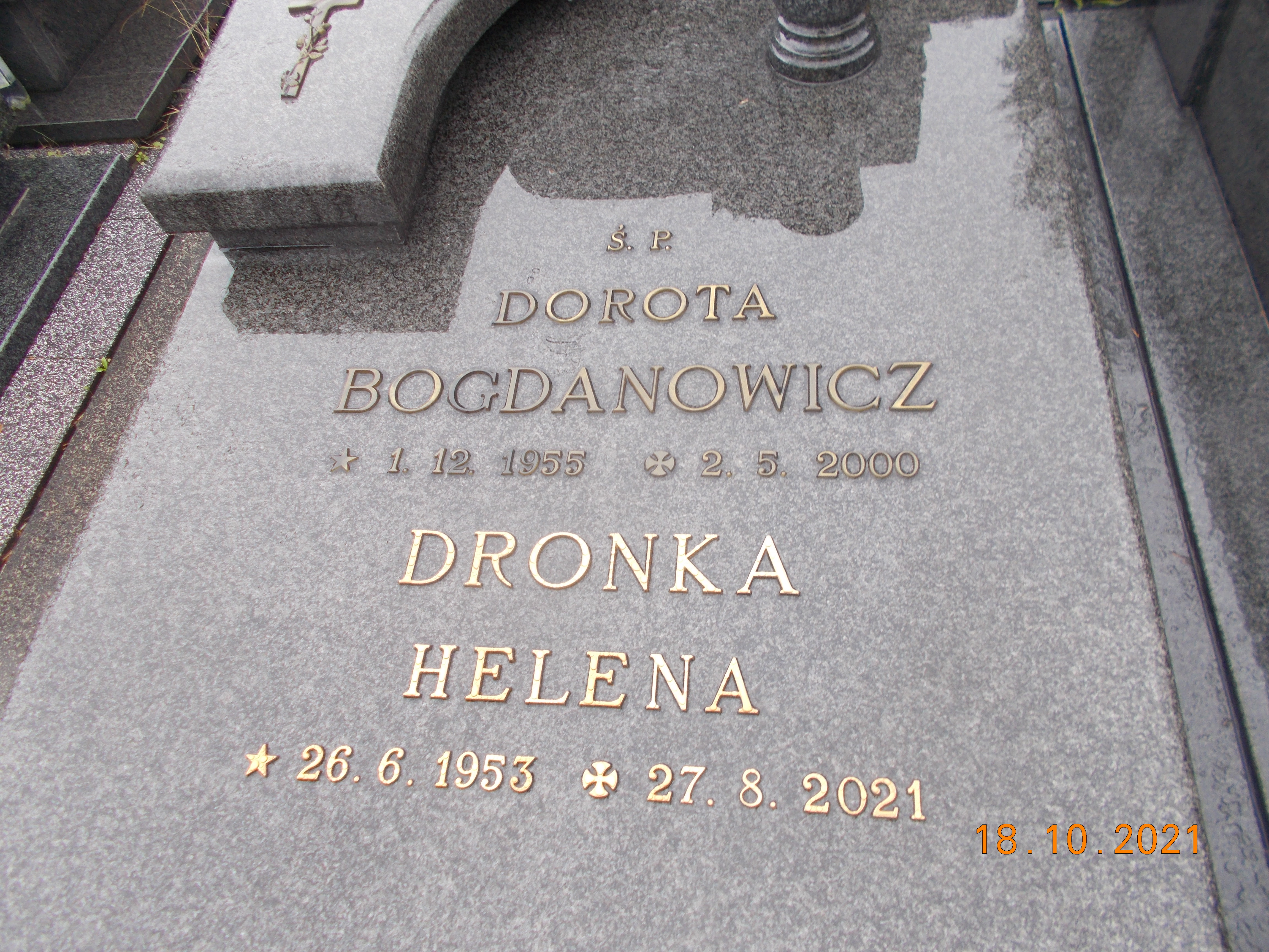 Helena DRONKA 1953 Bielsko-Biała - Grobonet - Wyszukiwarka osób pochowanych