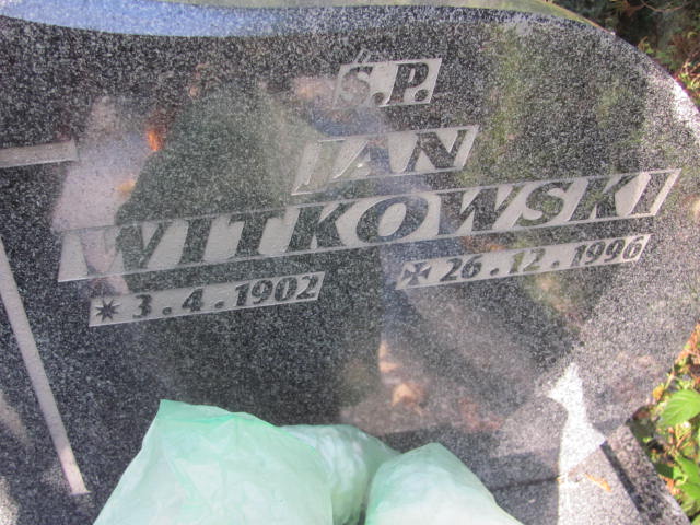 Jan WITKOWSKI 1902 Bielsko-Biała - Grobonet - Wyszukiwarka osób pochowanych