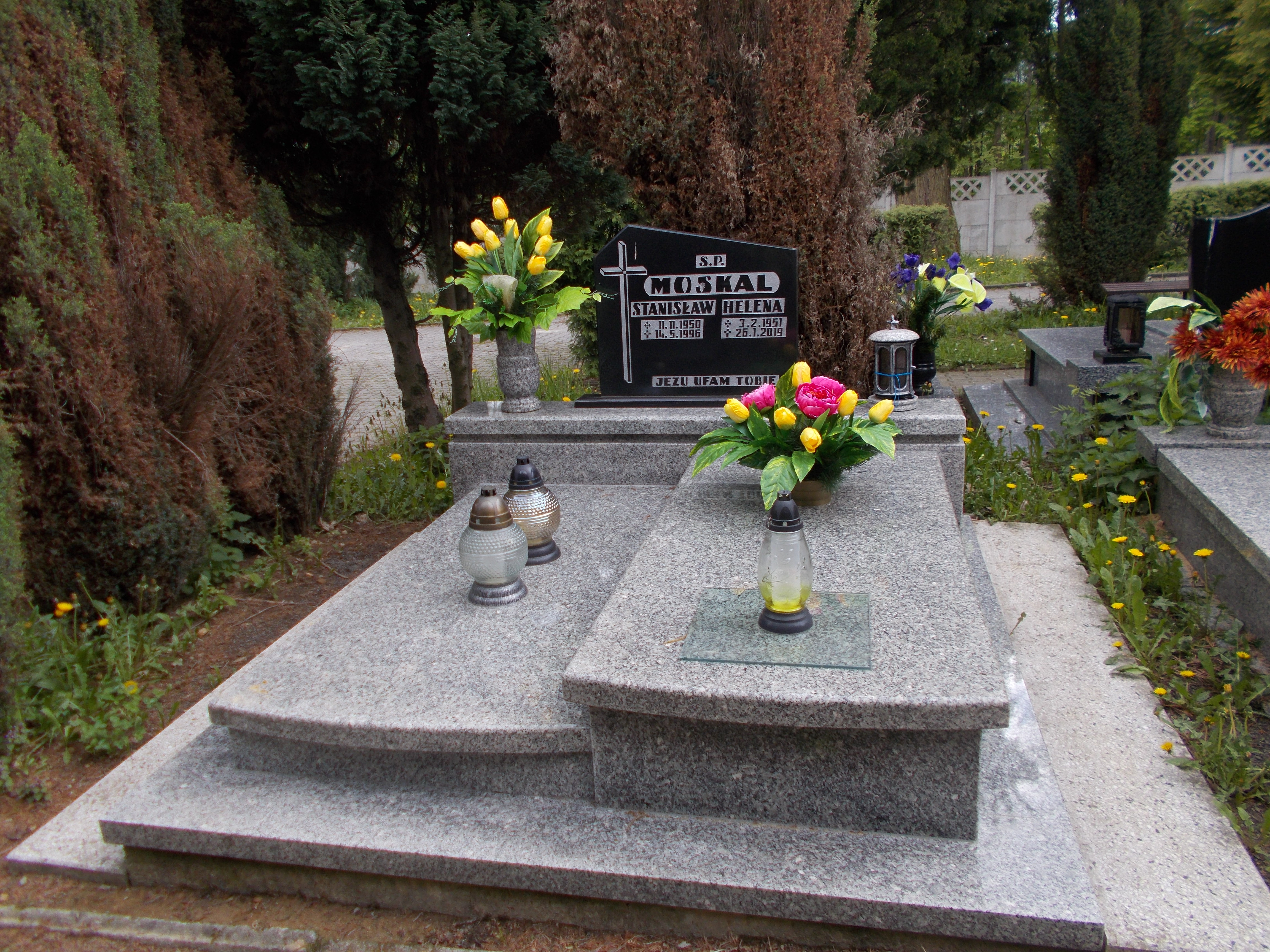 Grób HELENA MOSKAL