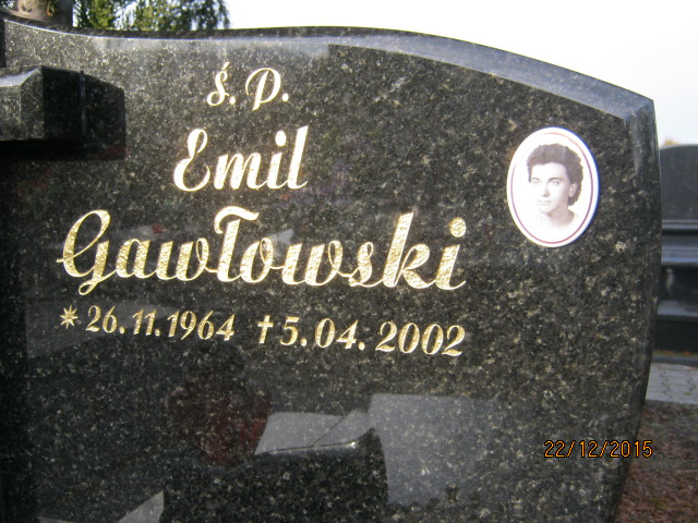 Emil GAWŁOWSKI 1964 Bielsko-Biała - Grobonet - Wyszukiwarka osób pochowanych