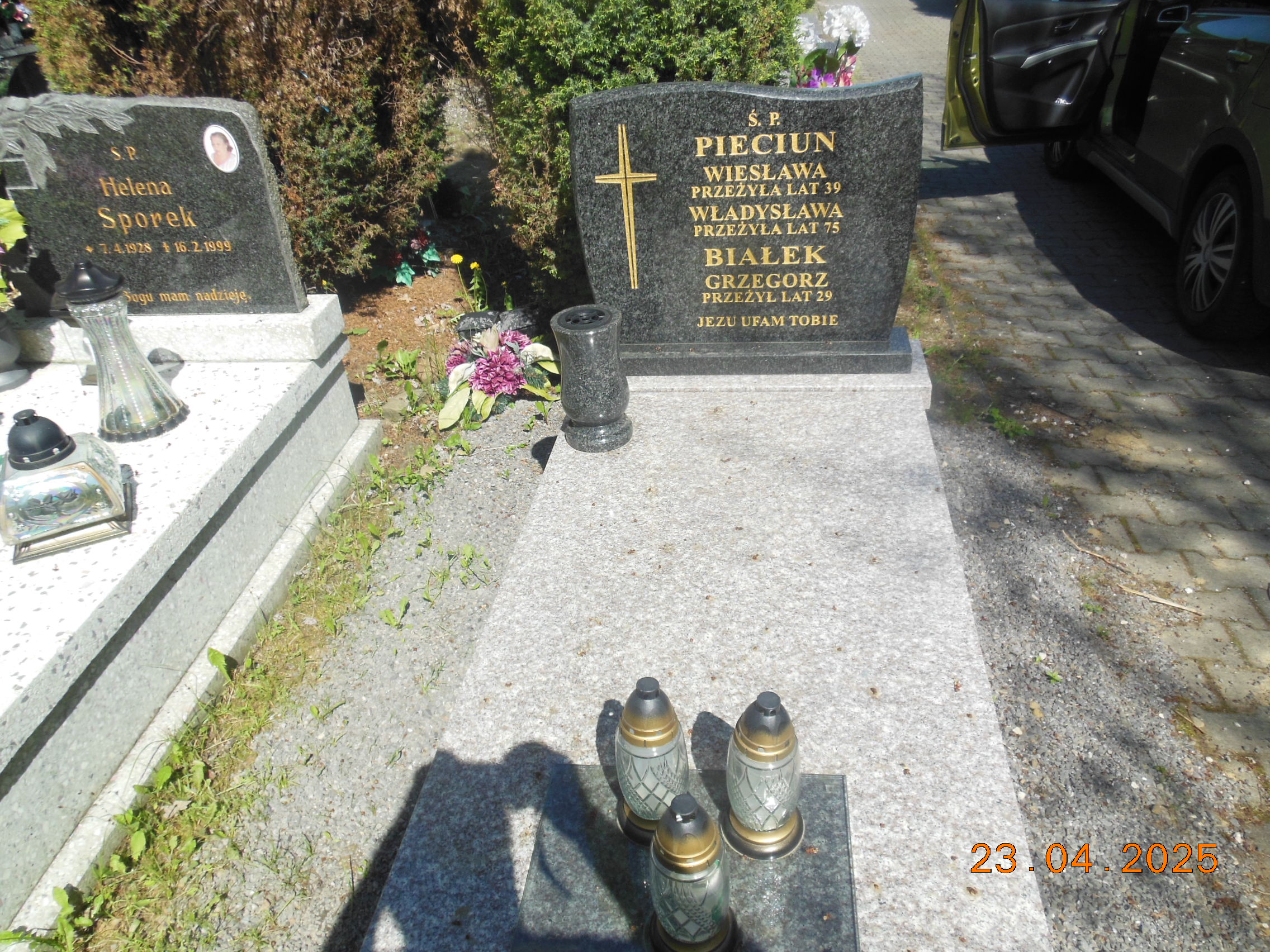 Grób WIESŁAWA PIECIUN