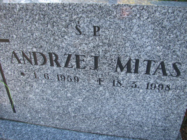 Andrzej MITAS 1959 Bielsko-Biała - Grobonet - Wyszukiwarka osób pochowanych