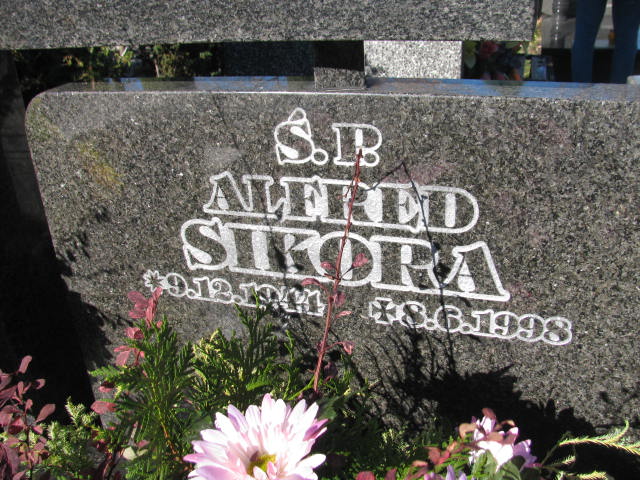 Alfred SIKORA 1944 Bielsko-Biała - Grobonet - Wyszukiwarka osób pochowanych