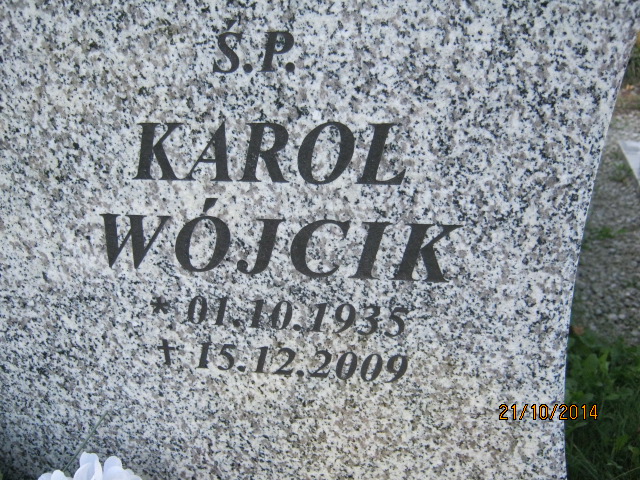Karol WÓJCIK 1935 Bielsko-Biała - Grobonet - Wyszukiwarka osób pochowanych