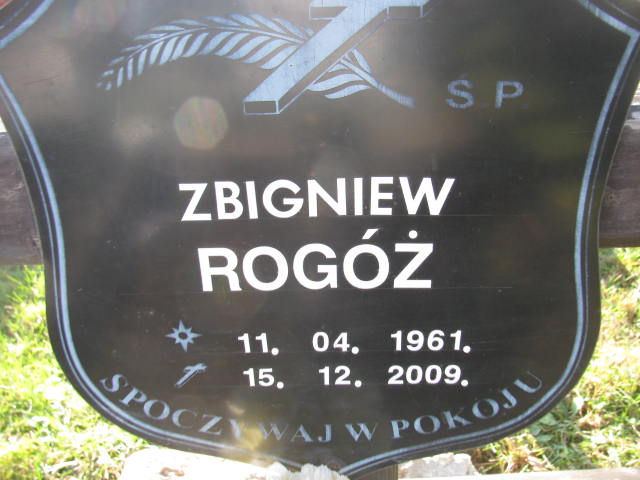Zbigniew ROGÓŻ 1961 Bielsko-Biała - Grobonet - Wyszukiwarka osób pochowanych