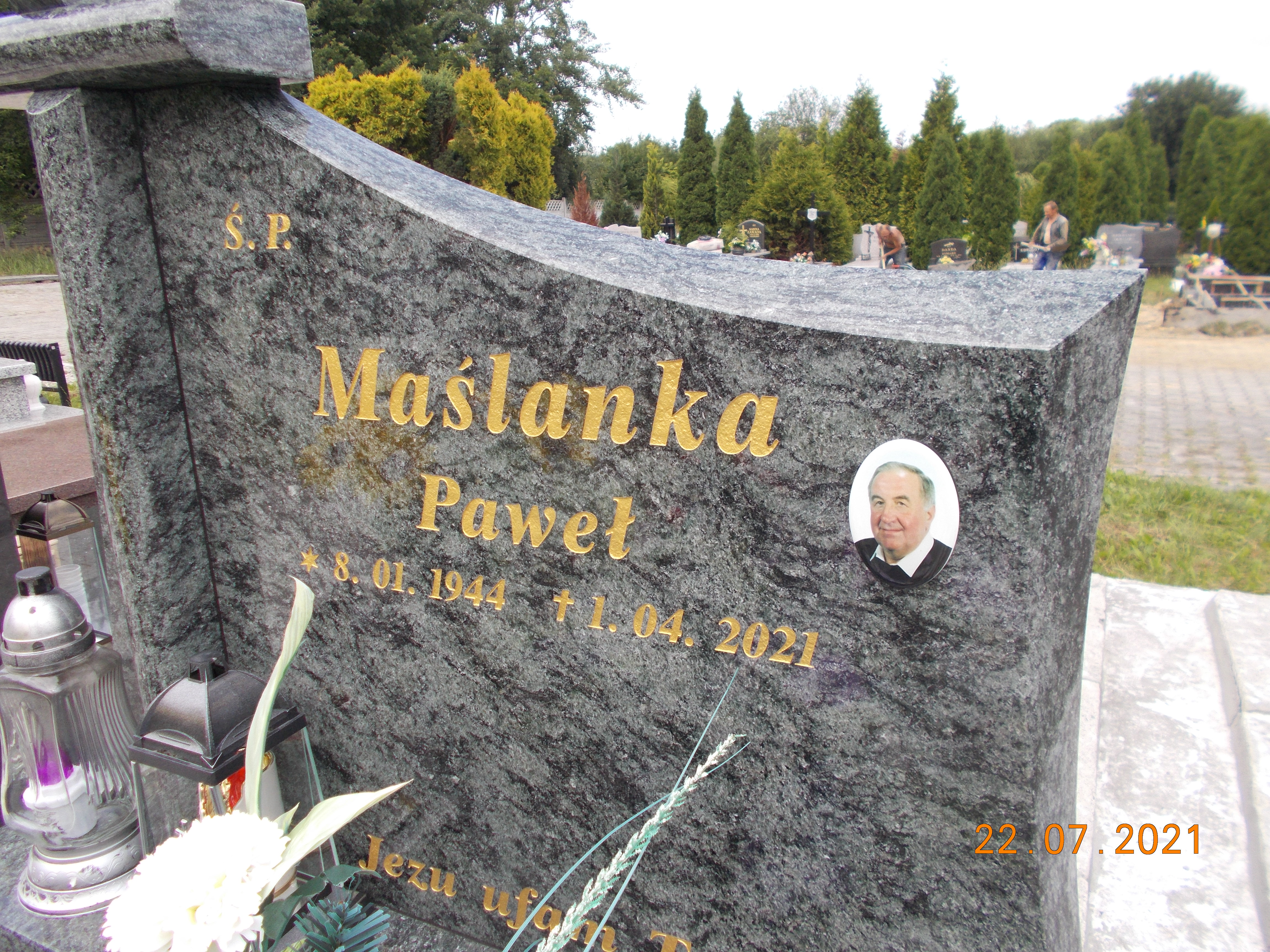 Paweł MAŚLANKA 1944 Bielsko-Biała - Grobonet - Wyszukiwarka osób pochowanych