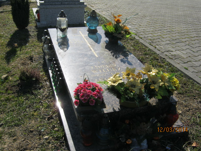 Grób ANASTAZJA ZAWŁOCKA-WILUSZ