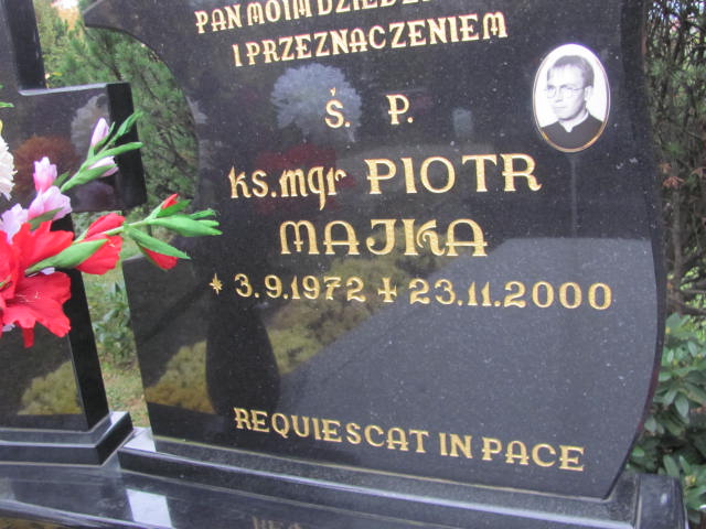 Piotr MAJKA 1972 Bielsko-Biała - Grobonet - Wyszukiwarka osób pochowanych