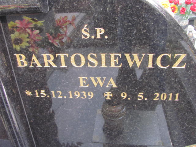 Ewa BARTOSIEWICZ 1939 Bielsko-Biała - Grobonet - Wyszukiwarka osób pochowanych