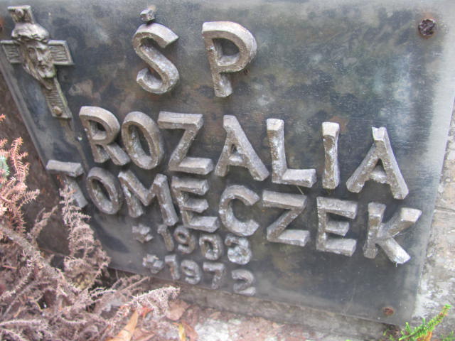 Rozalia TOMECZEK 1903 Bielsko-Biała - Grobonet - Wyszukiwarka osób pochowanych