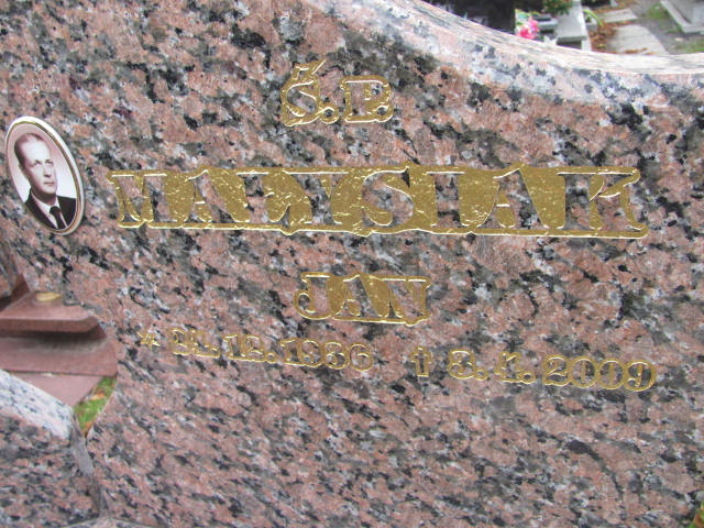 Jan MAŁYSIAK 1936 Bielsko-Biała - Grobonet - Wyszukiwarka osób pochowanych