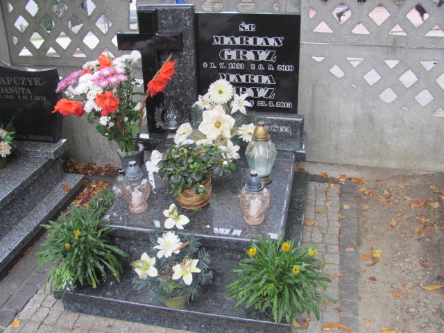 Grób MARIAN GRYZ