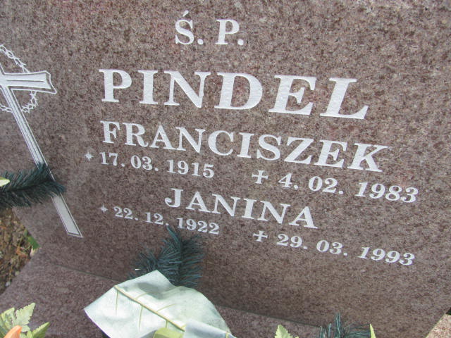 Janina PINDEL 1922 Bielsko-Biała - Grobonet - Wyszukiwarka osób pochowanych