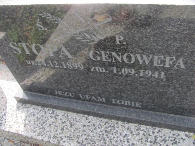 Genowefa STOPA 1899 Bielsko-Biała - Grobonet - Wyszukiwarka osób pochowanych