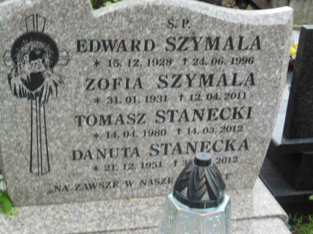 Edward SZYMALA 1928 Bielsko-Biała - Grobonet - Wyszukiwarka osób pochowanych