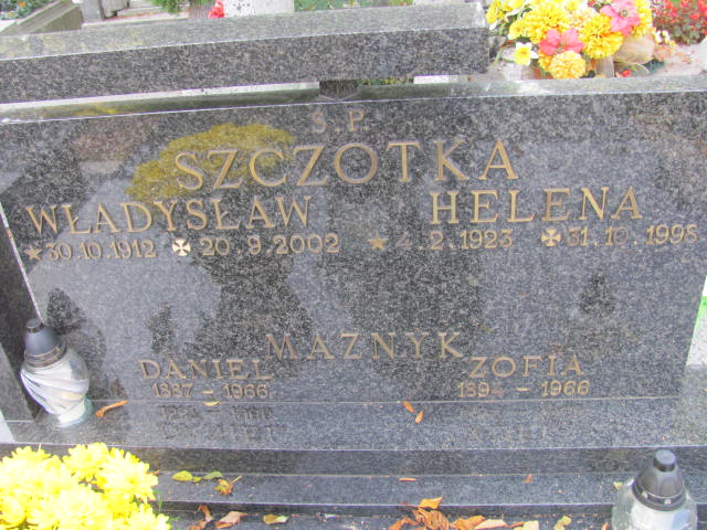 Daniel MAZNYK 1887 Bielsko-Biała - Grobonet - Wyszukiwarka osób pochowanych