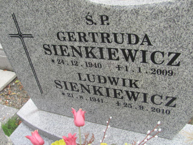 Gertruda SIENKIEWICZ 1940 Bielsko-Biała - Grobonet - Wyszukiwarka osób pochowanych