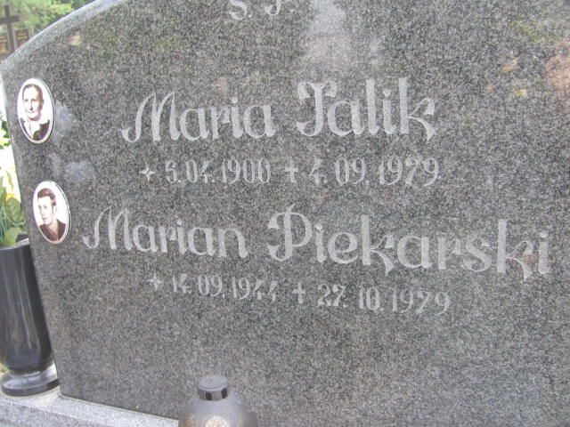 Maria TALIK 1900 Bielsko-Biała - Grobonet - Wyszukiwarka osób pochowanych