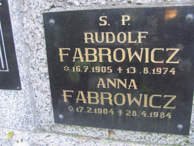 Bronisław FABROWICZ 1928 Bielsko-Biała - Grobonet - Wyszukiwarka osób pochowanych