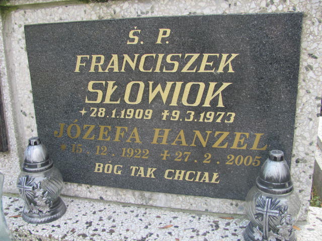Józefina HANZEL 1922 Bielsko-Biała - Grobonet - Wyszukiwarka osób pochowanych