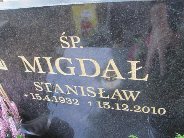 Stanisław MIGDAŁ 1932 Bielsko-Biała - Grobonet - Wyszukiwarka osób pochowanych