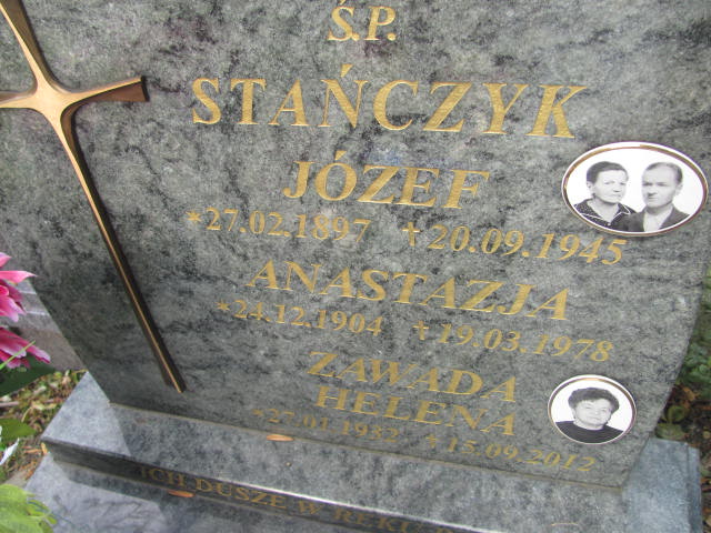 Anastazja STAŃCZYK 1904 Bielsko-Biała - Grobonet - Wyszukiwarka osób pochowanych