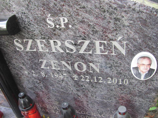 Zenon SZERSZEŃ 1947 Bielsko-Biała - Grobonet - Wyszukiwarka osób pochowanych